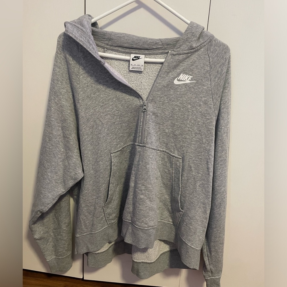 Nike oversized quarter zip